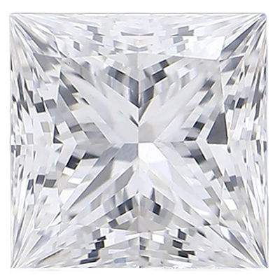 Princess Shape Melee Lab Grown Diamonds